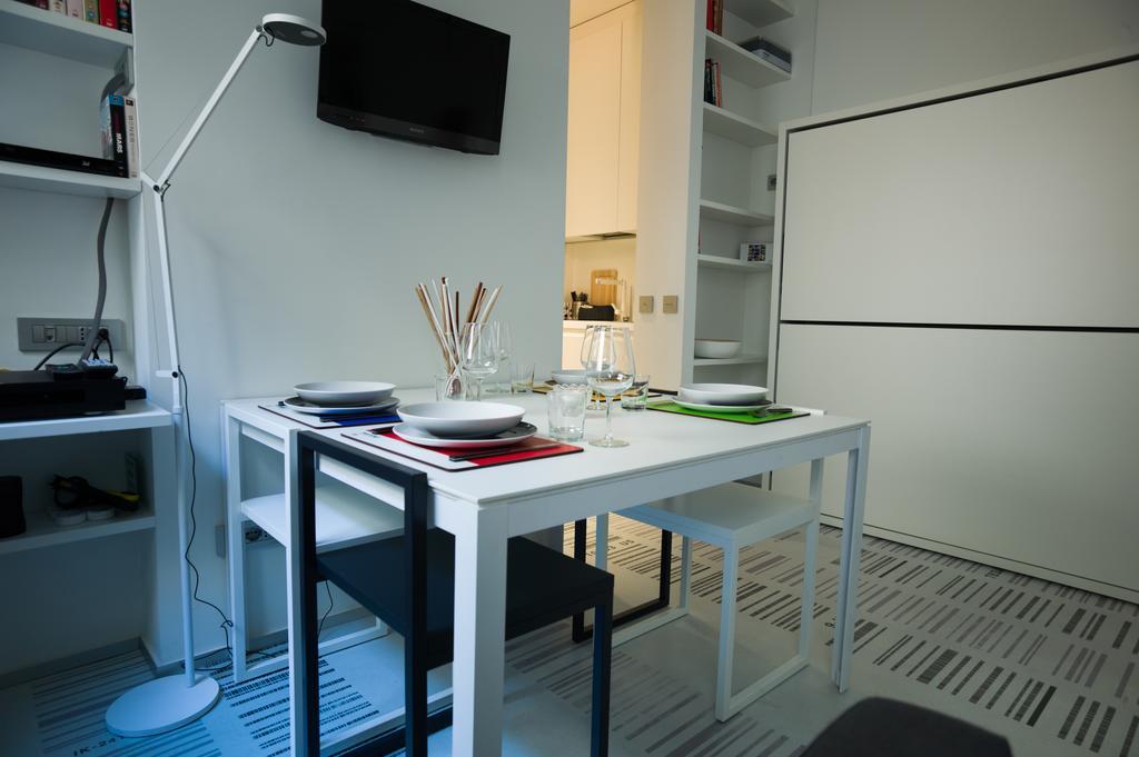 Apartamento Stylish Mini In The Heart Of Milano Habitación foto